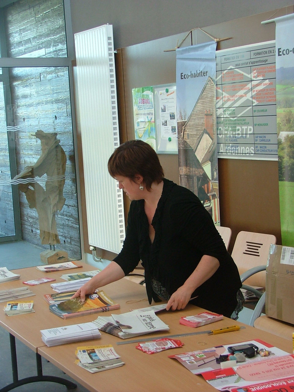 Stand au CFA de Poix-Terron