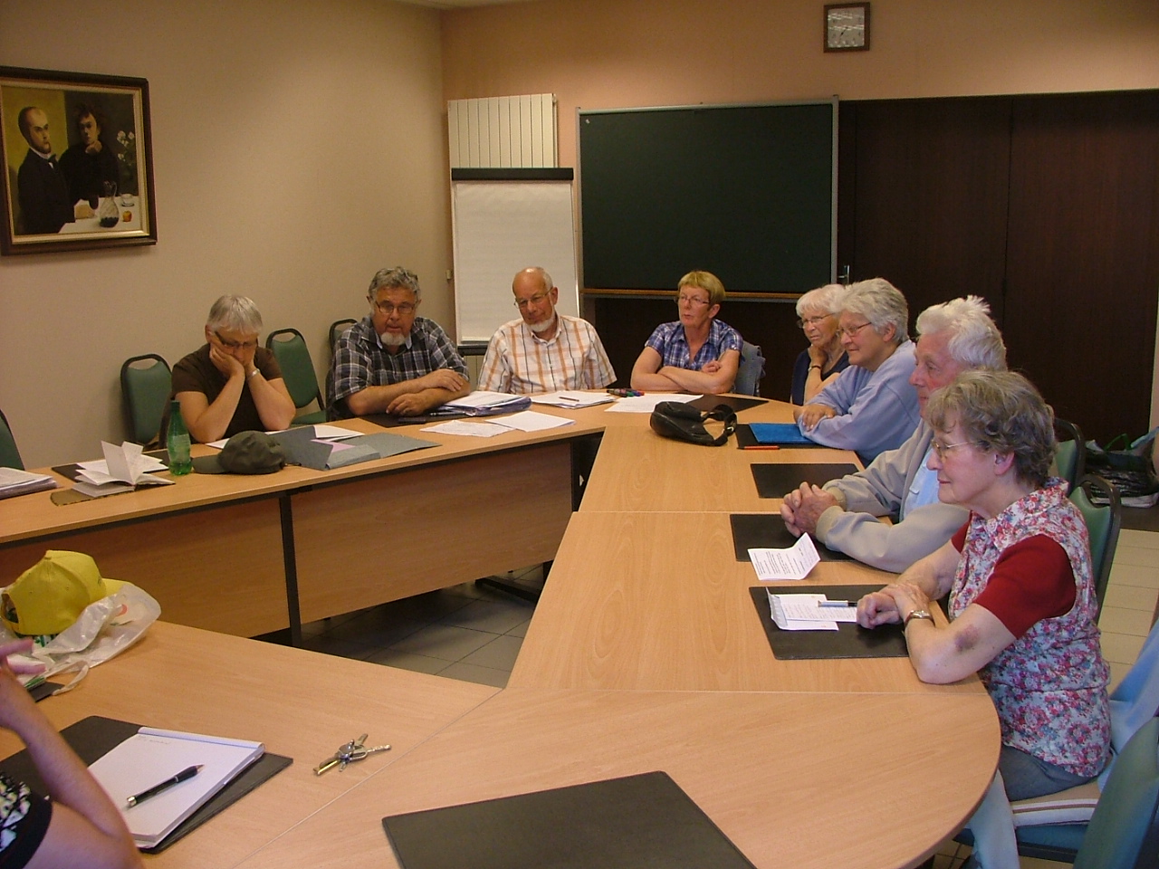 Réunion à la mairie de Maubert