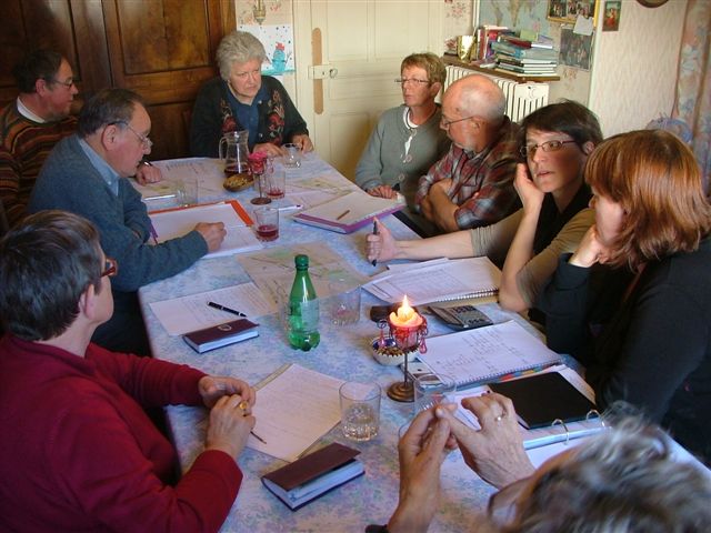 Réunion de travail à Antheny