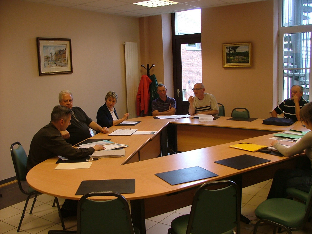 Réunion de travail à Maubert